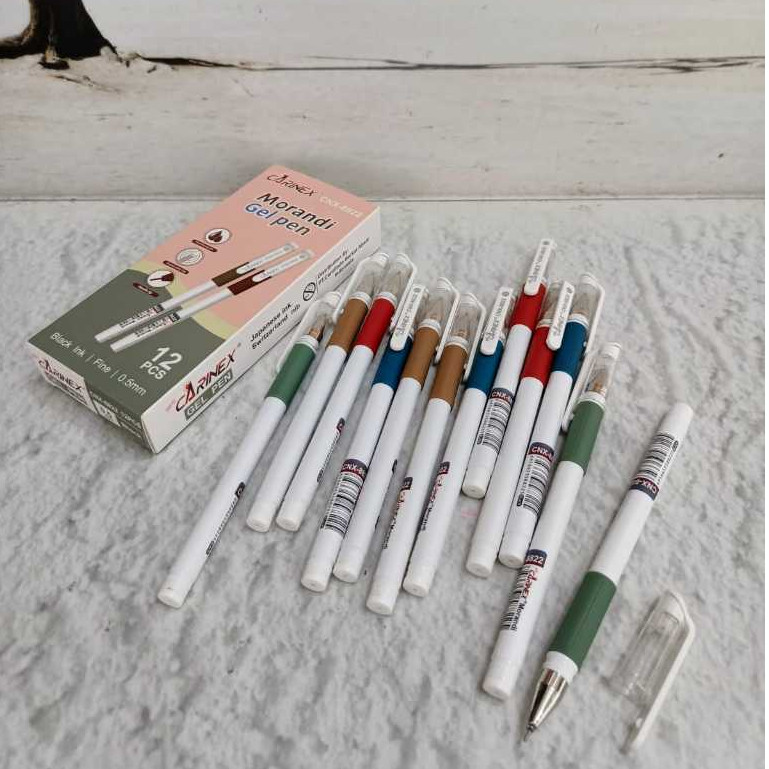 

UM1 (12pc) Pulpen Gel CARINEX CNX-8822 Morandi