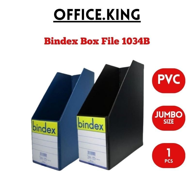 

Box File Magazine File JUMBO 1034B 11,5CM BINDEX