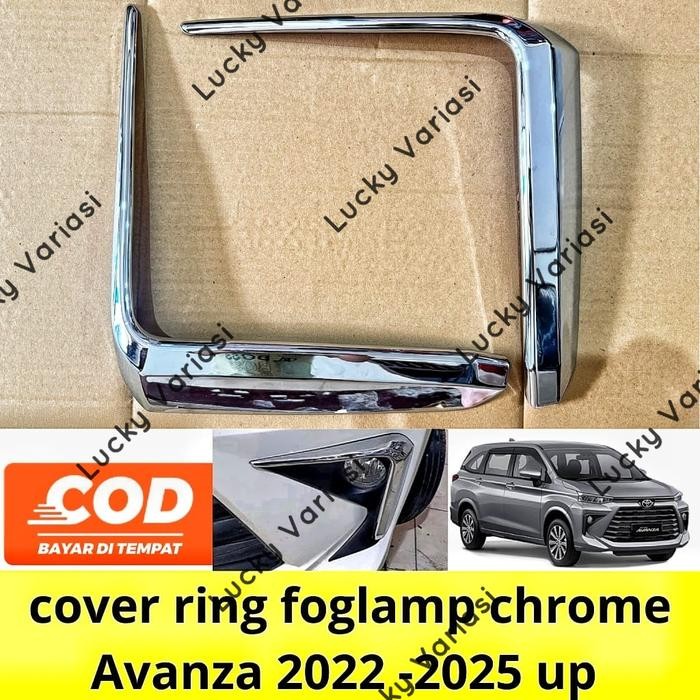 cover ring foglamp Avanza 2022 2024 2025 Chrome