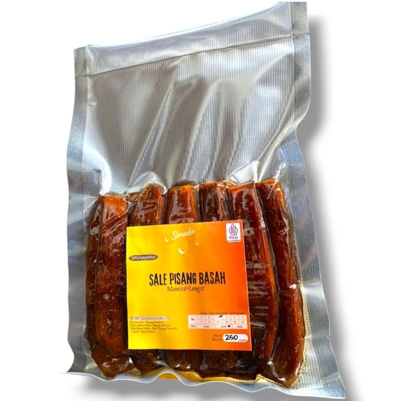 

Sajiandapur Pisang Basah/Pisang Ambon 250Gr/Kemasan Vacum