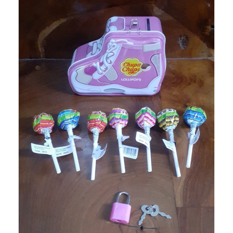 

Sajiandapur Chupa Chups Lollipop Snickers Shoes 84Gram Isi 7 Pcs