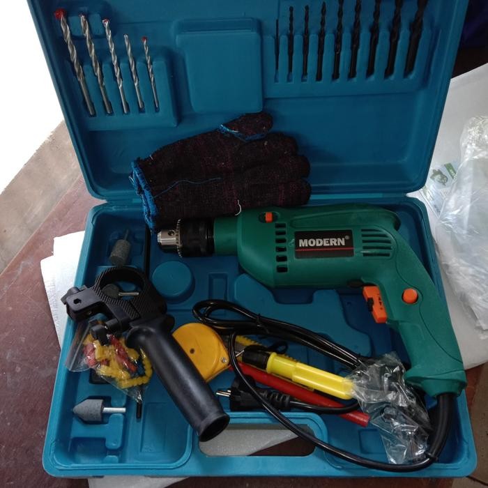 bor modern set 13mm kemasan box