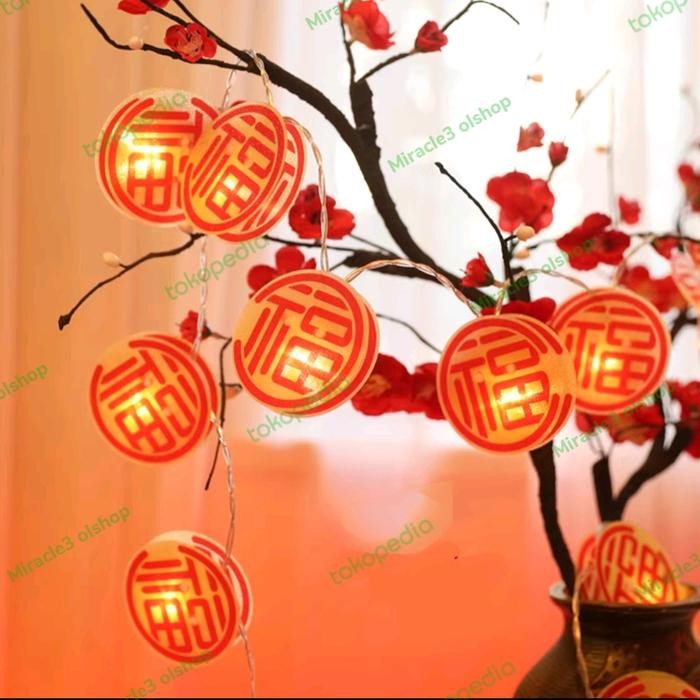 lampu lampion mini/ hiasan imlek / lampu imlek