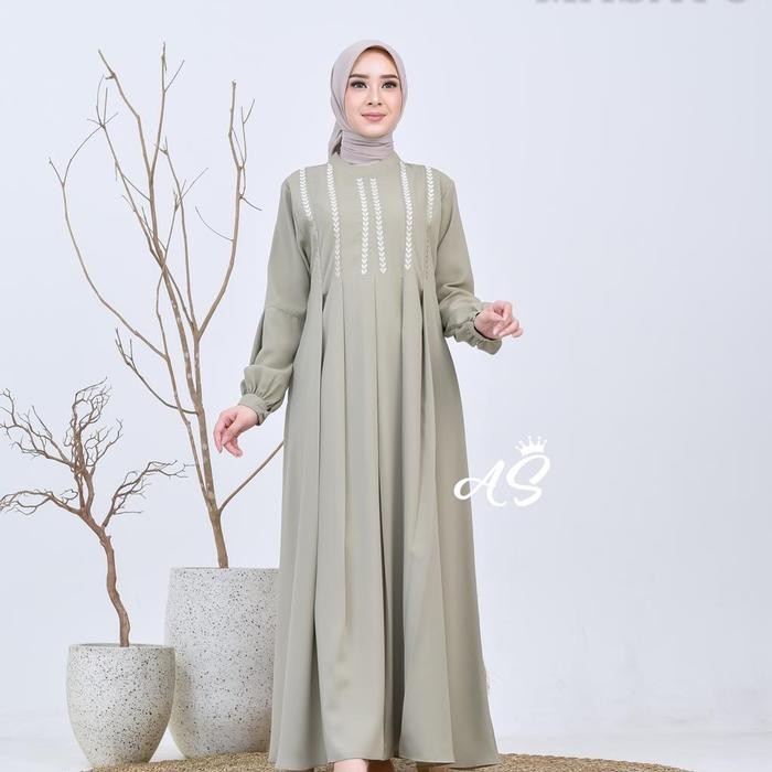 Mosya- MASAYU GAMIS BORDIR - BY AYUSANDRA MOSLEM FASHION