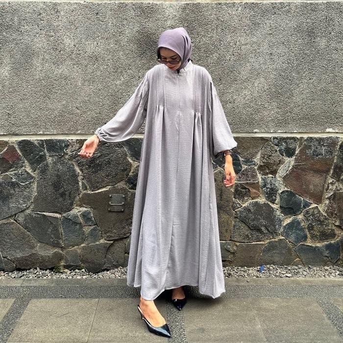 Mosya- DIDEN GO Gamis Polos Busui Asha Dress