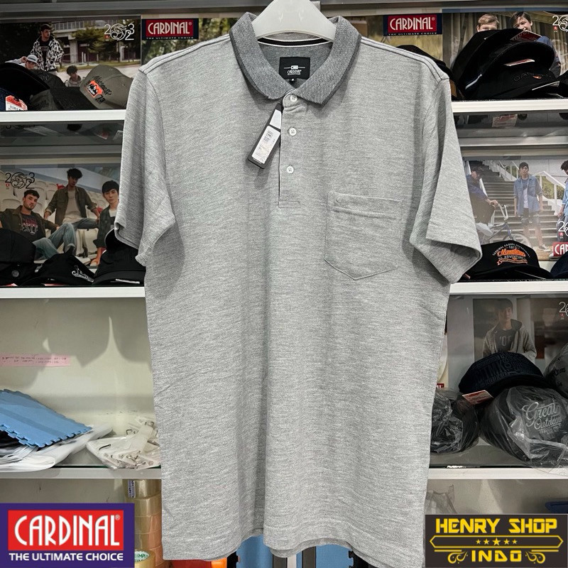 Kaos Polo Cardinal / Kaos Kerah / Wangky Cardinal Original