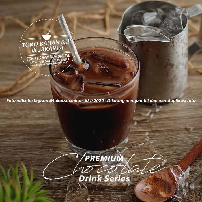 Es Nyoklat 500gr Bubuk Minuman Es Cokelat Ready to Drink Cafe Premium