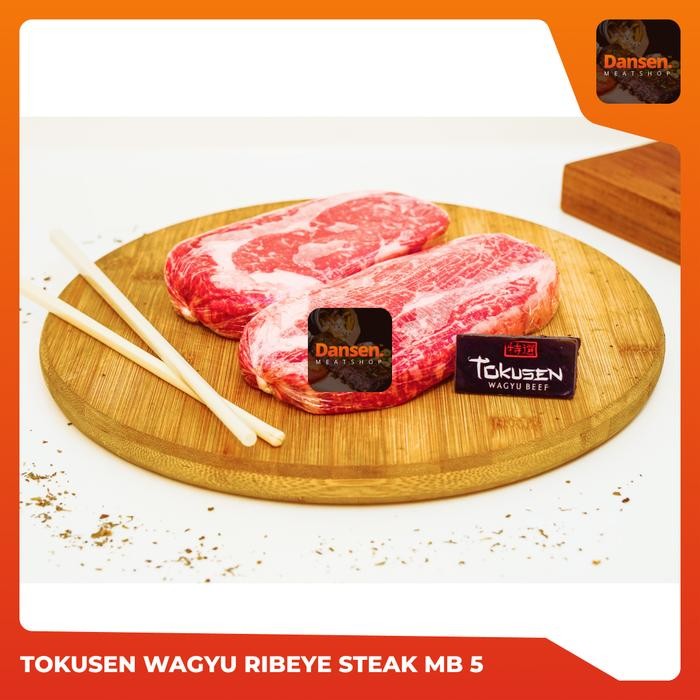 

Premium Ribeye Steak Tokusen Wagyu Mb 5