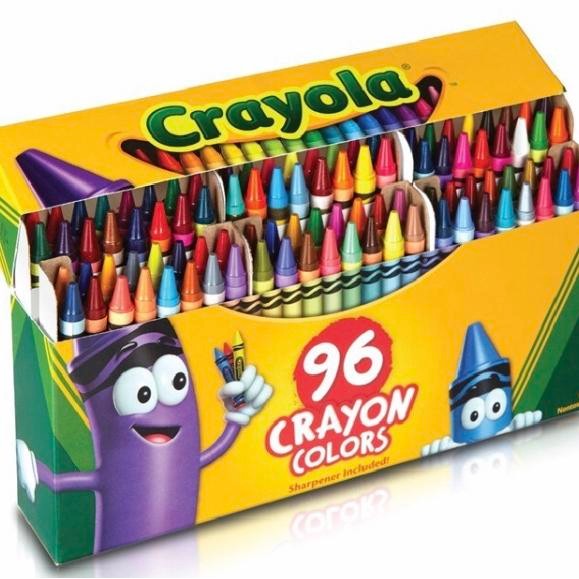 

TERLARIS! (Original) Crayola crayon .. Crayola 96 crayons .. mainan edukasi