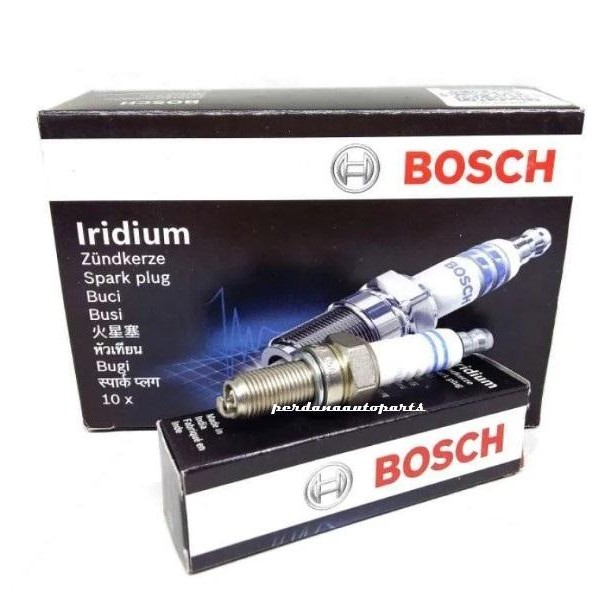 Busi Motor BOSCH Double Iridium Asli Original (Semua Motor Ada)
