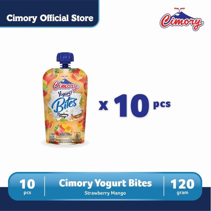 

SALE TERBARU CIMORY YOGURT BITES STRAWBERRY MANGO 10 PCS READYY