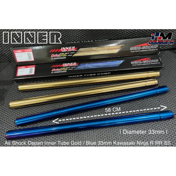 As Shock Depan Inner Ninja R RR SS Gold Blue As 33mm Thailand