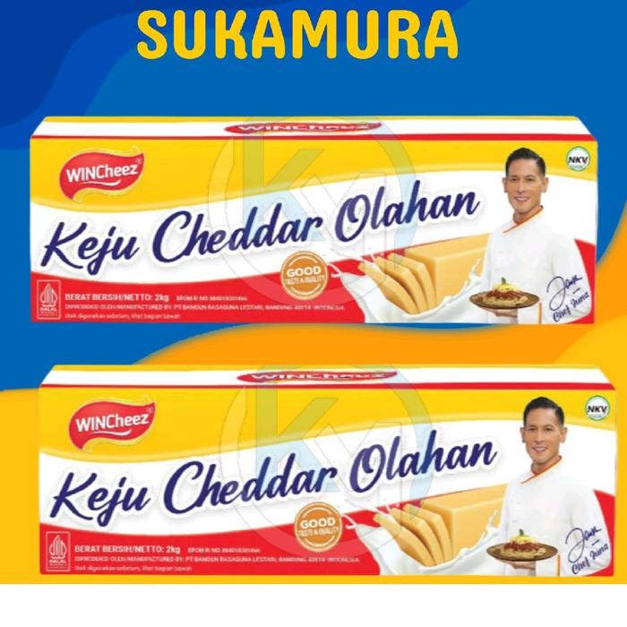 

SALE TERHOTT KEJU WINCHEEZ REGULER KEJU WINCHEEZ CHEDDAR KEMASAN (2KG) READYY