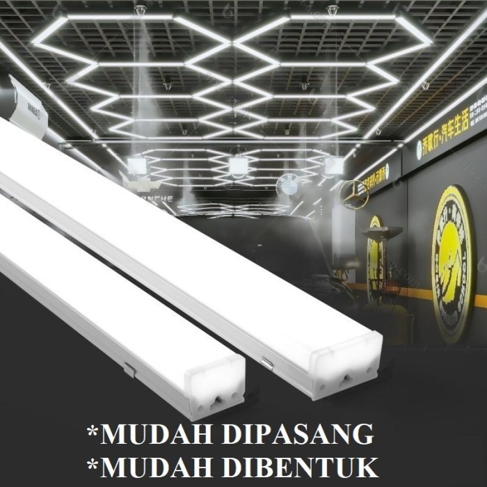 Lampu LED Kap TL Waterproof 20w 40w120cm IP65 Outdoor lampu t8 120cm