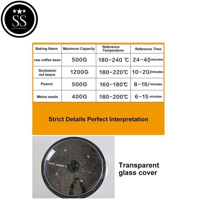 DISKON ALAT SANGRAI KOPI BIJI COFFEE ROASTER LISTRIK / MESIN ROASTING KOPI READYY