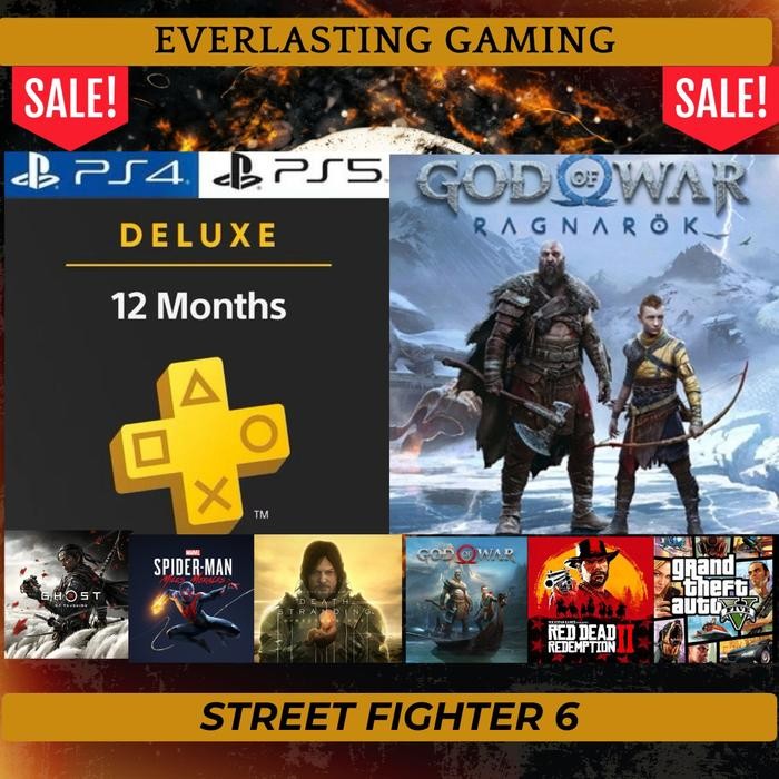PlayStation Plus Deluxe (1 Tahun) PS 4 PS4