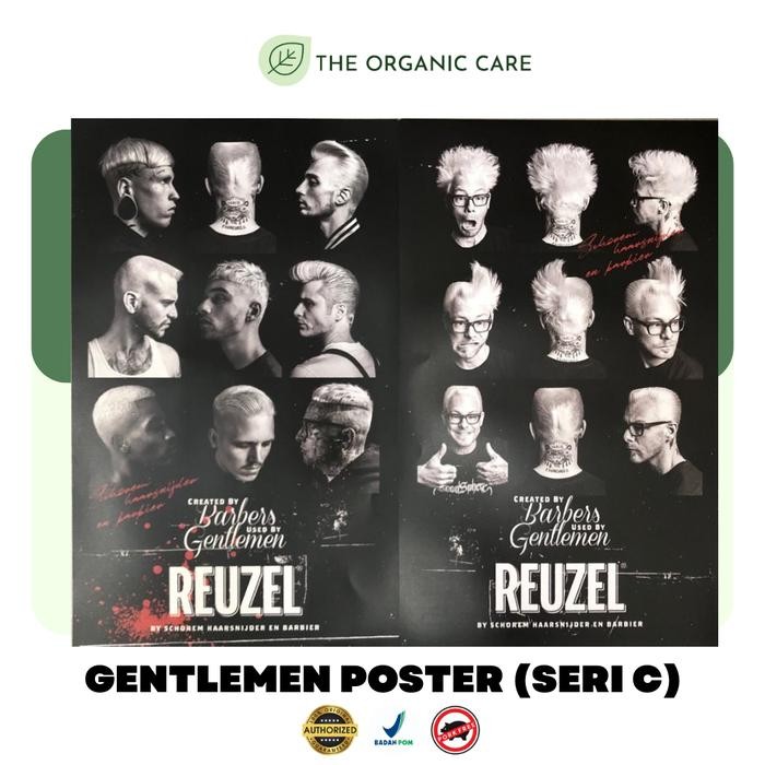 

TERLARIS REUZEL OFFICIAL POSTER BARBER'S GENTLEMEN