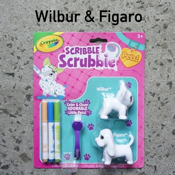 

TERLARIS CRAYOLA Scribble Scrubbie Pets Color Washable Hamster Dog Cat Rabbit