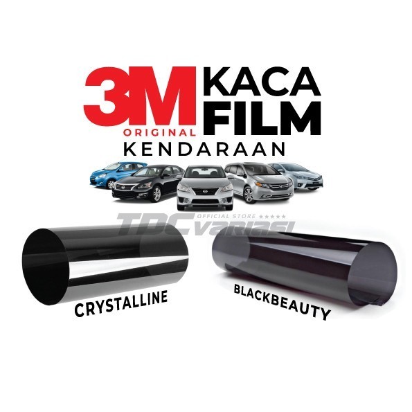 TERLARIS Window Auto Film Mobilio BRV CRV Brio Picanto Kaca Film Mobil 3M Asli
