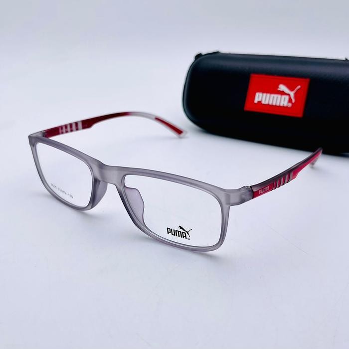 Stok Terbatas New Frame Kacamata Minus / Kacamata Pria / Kacamata Wanita / Puma002 3505 Tr100% /