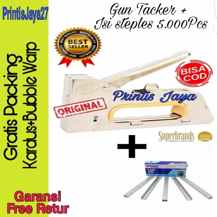 

WOLD - STEPLES TEMBAK BANNER ATAU SPANDUK STEPLER GUNTAKER