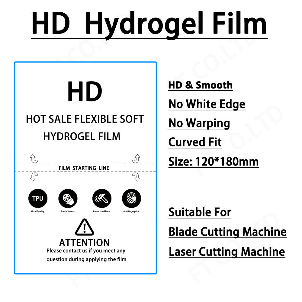 Hidrogel Micas Matte Hydrogel Sheet for Film Cutting Machine Plotter Sunshine Y22 HD Clear Privacy