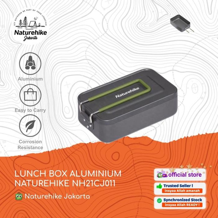 LUNCH BOX / KOTAK MAKAN BEKAL CAMPING ALUMINIUM NATUREHIKE NH21CJ011