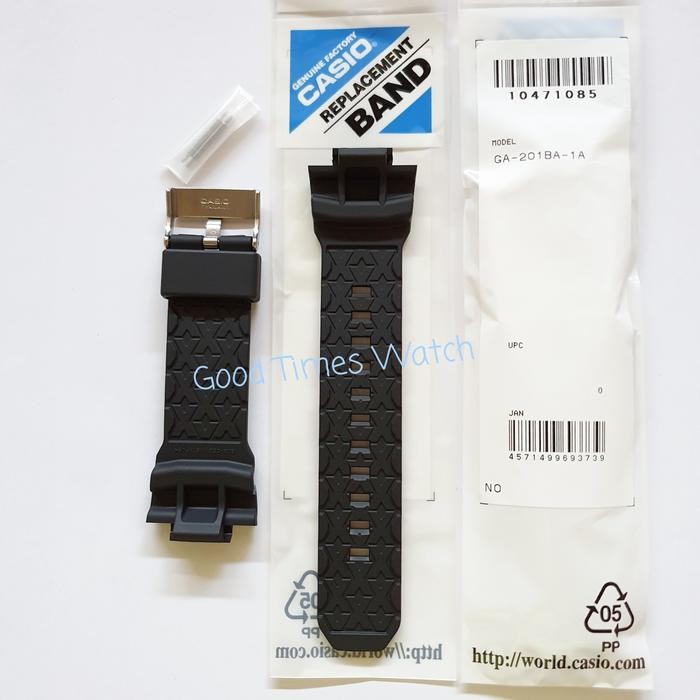 Gercep Strap G-Shock Ga-201Ba-1A Ga 201Ba Ga 201 Casio Original