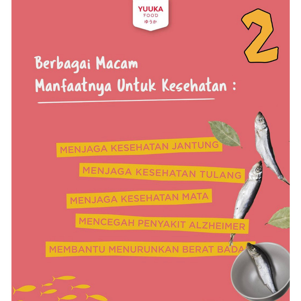 

Dapur Joglo Yuuka Teri Krispi 30G - Crispy Anchovy - No Msg - Tanpa Pengawet - Cemilan Mpasi Anak