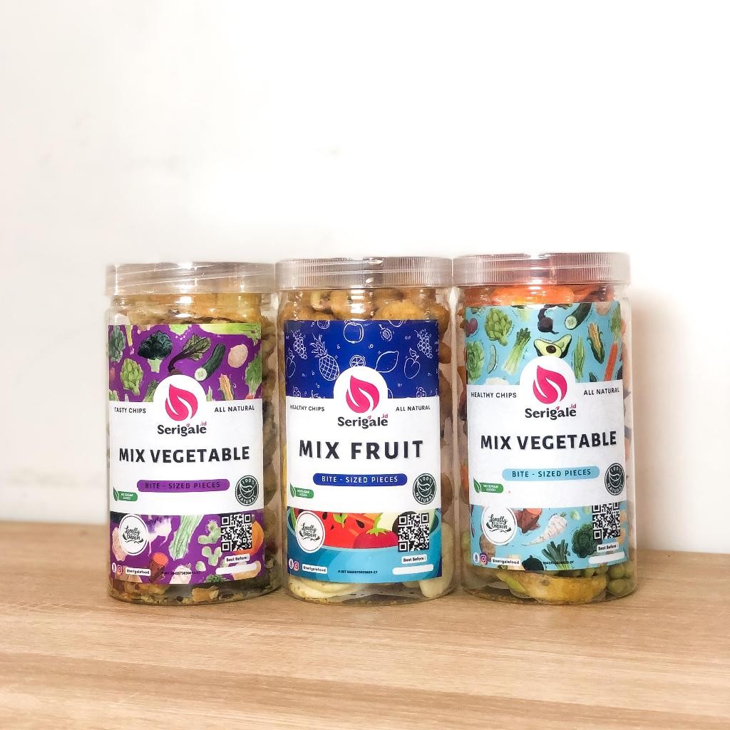 

Dapur Joglo Serigale Bundling 3 Varian Mix I Keripik Buah Mix Sayur Mix Sayur Gurih I Harga Hemat I