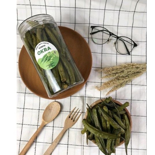 

Dapur Joglo Xpresstemilofficial Keripik Okra Kemasan Toples 750 Ml 1000Ml