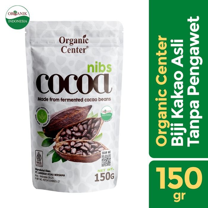 

EatFr3sh- Organic Center - Cacao Nibs Sweet 150gr - Biji Cokelat - Biji Kakao
