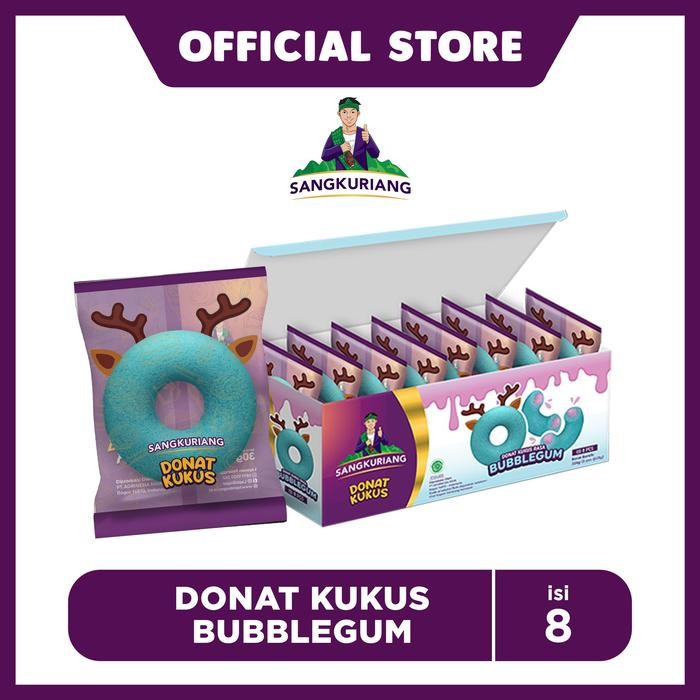 

EatFr3sh- Donut Kukus Bubblegum - Isi 8 pcs