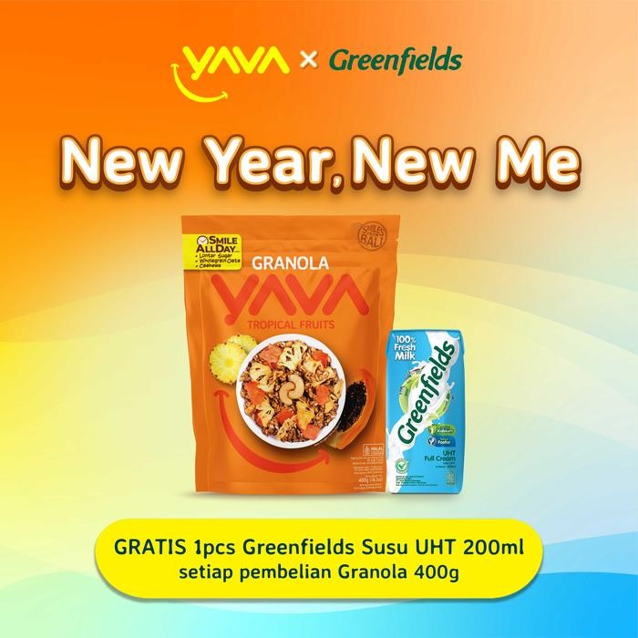 

EatFr3sh- YAVA Granola Tropical Fruits 400g