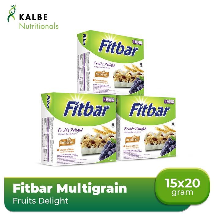 

EatFr3sh- Fitbar Fruits Delight 5x20gr Multigrain (3 Banded)