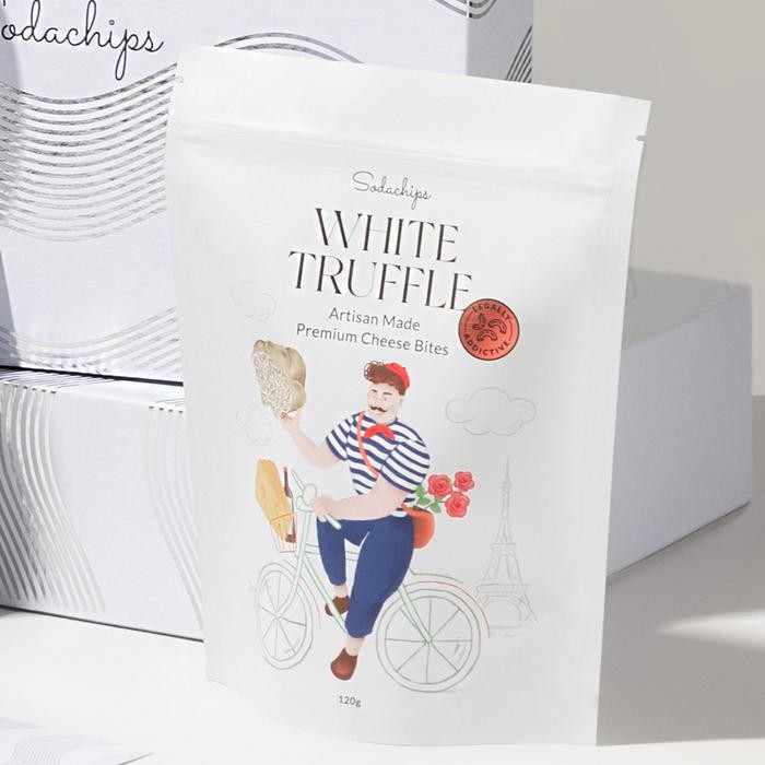 

EatFr3sh- Sodachips WHITE TRUFFLE Cheese Bites snack