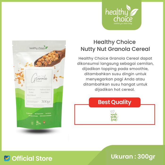 

EatFr3sh- Healthy Choice Nutty Nut Granola Cereal 300gr