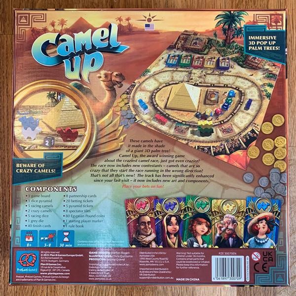 Camel Up (Second Edition) Board Game