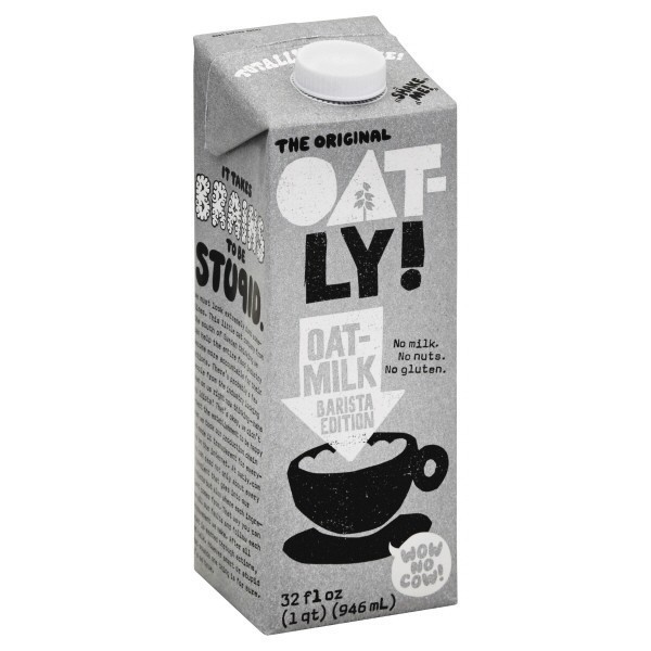 

EatFr3sh- Susu oat gandum milk oatmilk oatmeal Oatly Barista vegan 1 Liter (Pack)
