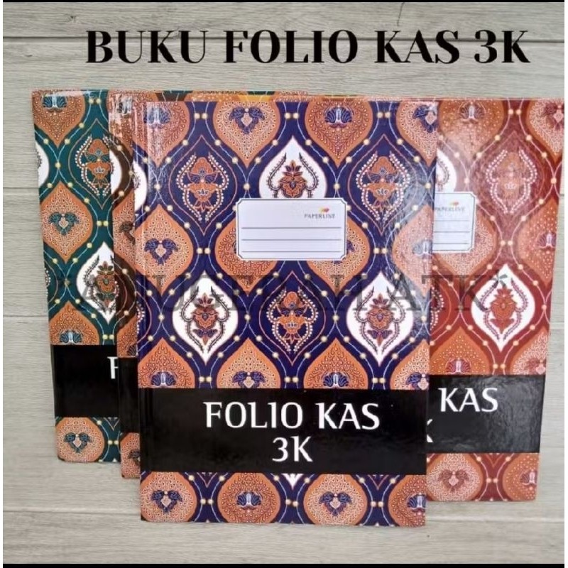 

UM1 Buku Kas Folio Hardcover Paperisi 100 Lembar