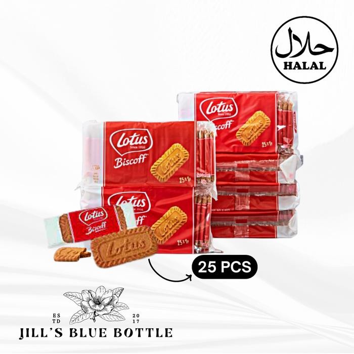 

EatFr3sh- Biskuit Lotus Biscoff Caramelized Biscuit 25pcs 156gr