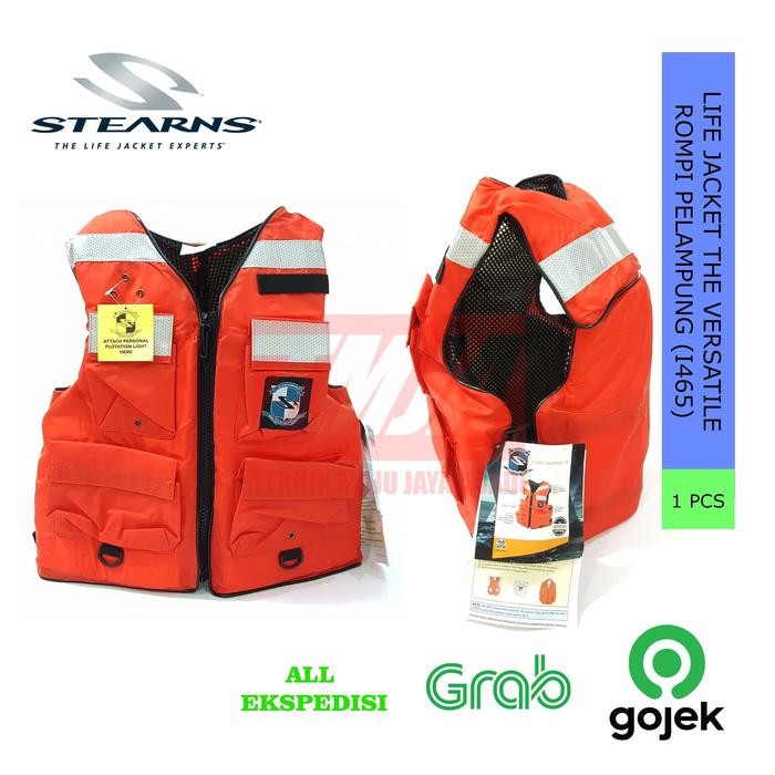 Paling Murah Stearns Life Jacket Rompi Pelampung The Versatile I465
