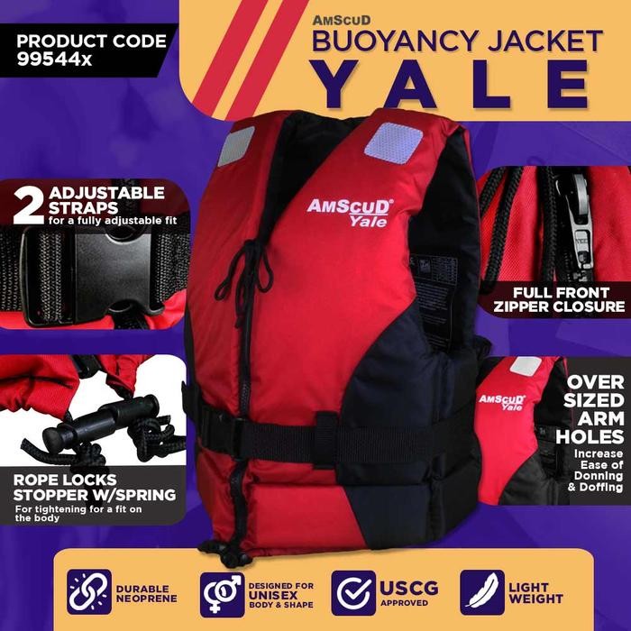 Limited Buoyancy Jacket Amscud Yale 995442 / Life Jacket / Pelampung Snorkling