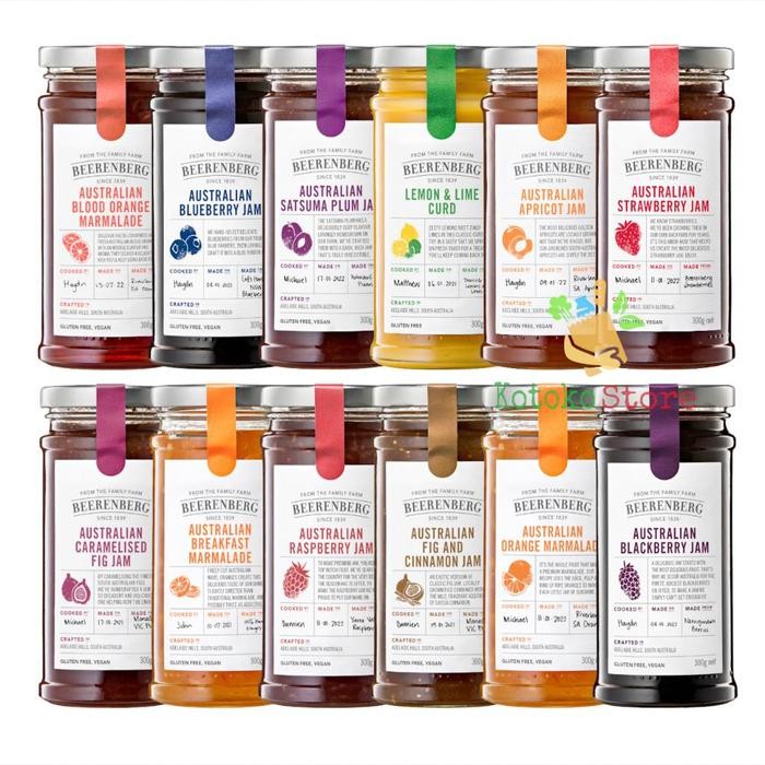 

EatFr3sh- Beerenberg Australian Strawberry Jam / Selai Stroberi Australia 300gr