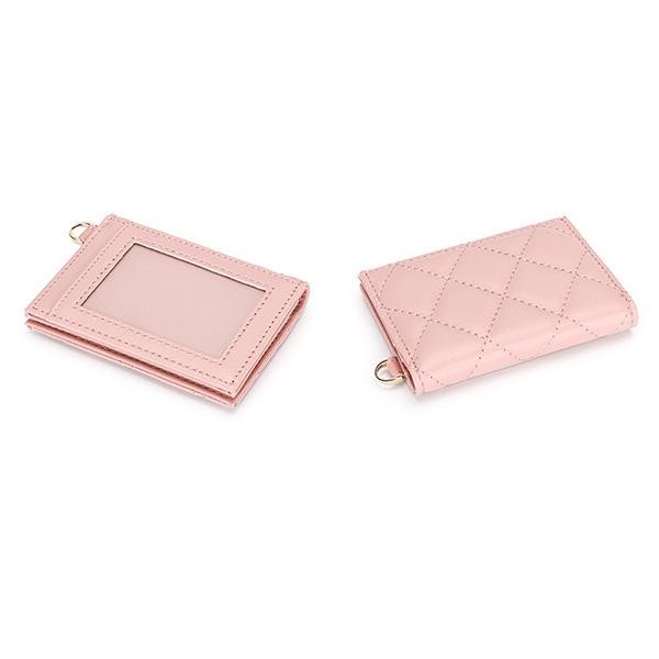

Wch-14Pk Pink Of Alpha Card Holder With Lanyard