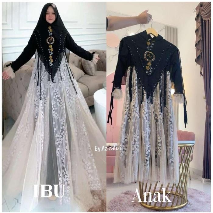 Hayya- FREYA GAMIS ANAK SAJA SET SYARI BRUKAT BUSUI