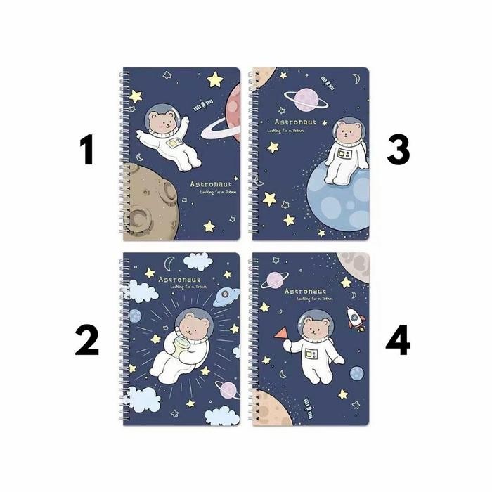 

No.OneBest- notebook spiral A5 journal diary A5 buku catatan spiral diary lucu