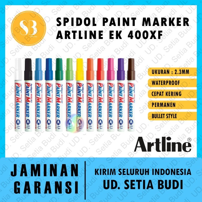 

No.OneBest- Spidol Paint Marker Artline EK 400 XF