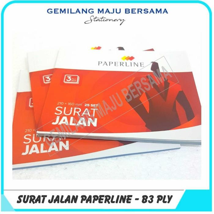 

No.OneBest- Surat Jalan Paperline Besar 3 Ply 210 x 160 mm