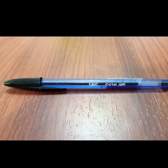 

No.OneBest- Pulpen BIC Cristal Soft 1.2 mm - Black